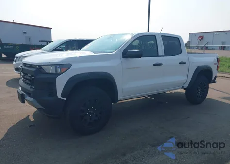 2025 Chevrolet Colorado 4Wd Trail Boss из США, поврежденный, VIN 1GCPTEEK9S1122687